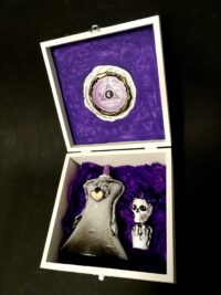 Pheromone Perfume, Until Death do us part, Vintage Bottle Fragrance, Magic Formula Custom Essence, Corpse Bride Skull