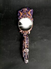 Magic Mirror, Snow White Dark Witch Evil Queen, Skeleton Occult Magic, Gothic Voodoo Doll
