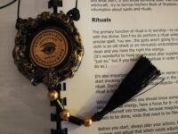 Old Witchcraft, Spell Book Salem Massachusetts, Antique Grimoire Witchcraft, Occult Sabbath Ritual Witch Manual