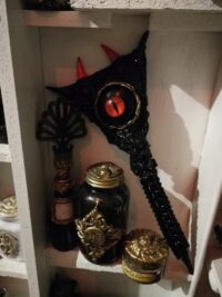 Black Mirror, Snow White Witch Evil Queen, Satanic Occult Gothic Decor, Witchcraft Magic Eye