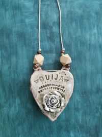Ouija Board, Love Rose Talisman, Reading Psychic Amulet Magic Powers, Witchcraft Pendant Charm Witch Jewelry