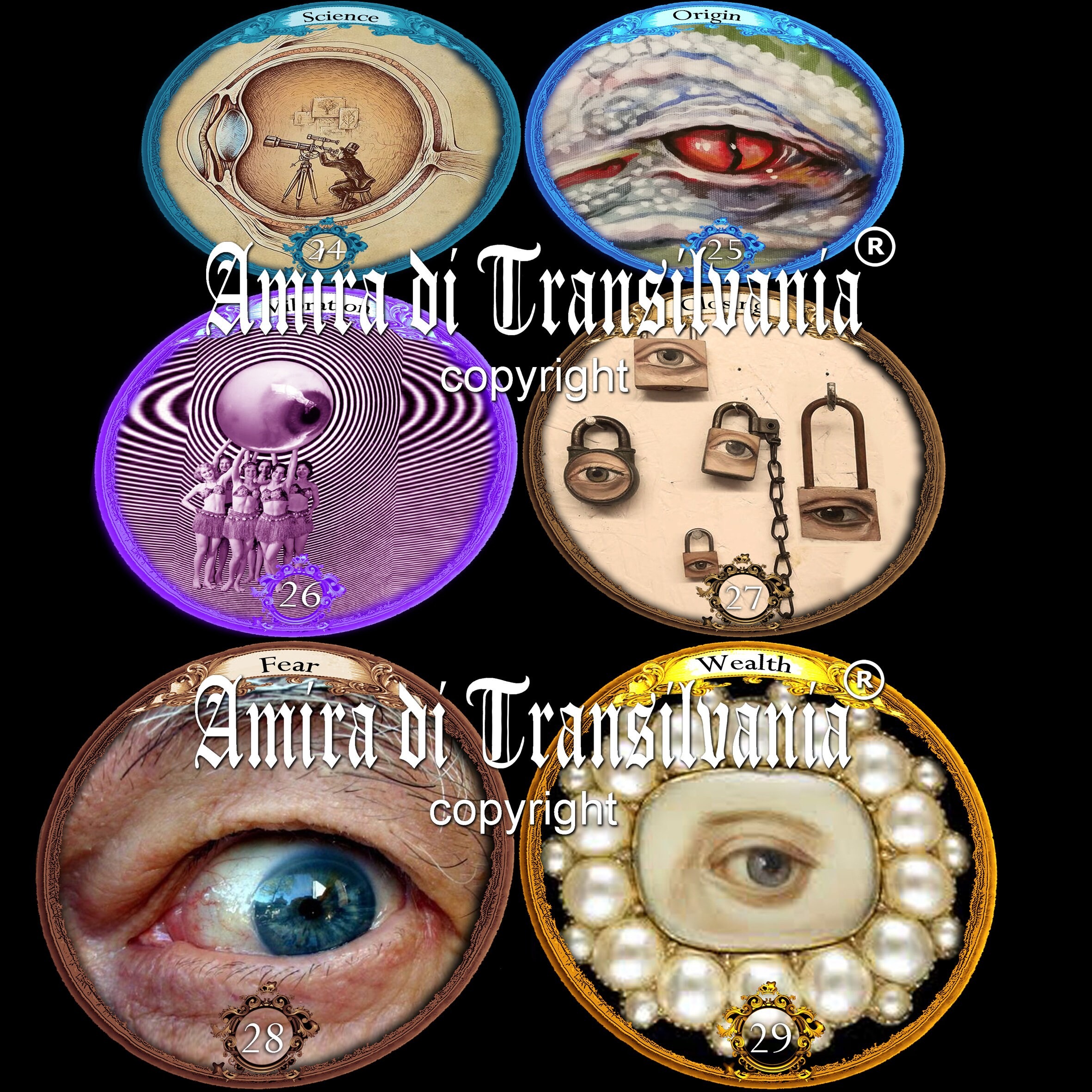 New World Order, Illuminati Tarot Cards, Limited Edition, Secret Societies, All Seeing Eye, Oracle Card Divination