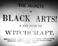 Antique Book, Occultism Black Magic, Esoteric Manuscript Witchcraft Demonology, Magick, Secret Societies Sorceries Art