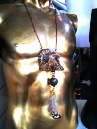 Witch Familiar Amulet, Ancient Spirit Companion Royal Eagle Blessing Spell, Occult Jewelry Talisman Pendant