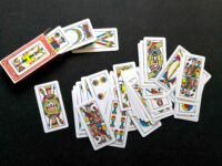 Antique tarot card, oracle, limited edition, italian tarot, trevisan, play card, divination, fortune teller, cartomancy