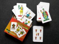 Antique Tarot Card, Oracle, Limited Edition, Italian Tarot, Sicily, Play Card, Divination, Fortune Teller, Cartomancy