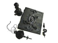 Dark Academia, Magic Witchcraft Oracle, Vampire Diares Dracula, Bat Vampire Transylvania Cabinet Candlestick