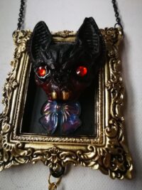 Bat Vampire, Gothic Talisman Transilvania Dracula Amulet Pendant, Magical Power Magick Spell, Immortality Eternal Life