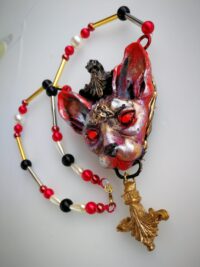 Egyptian God, Bastet Cat Goddess Deity, Sphynx Magic Talisman, Ancien Egypt Sphinx Sekhmet Amulet