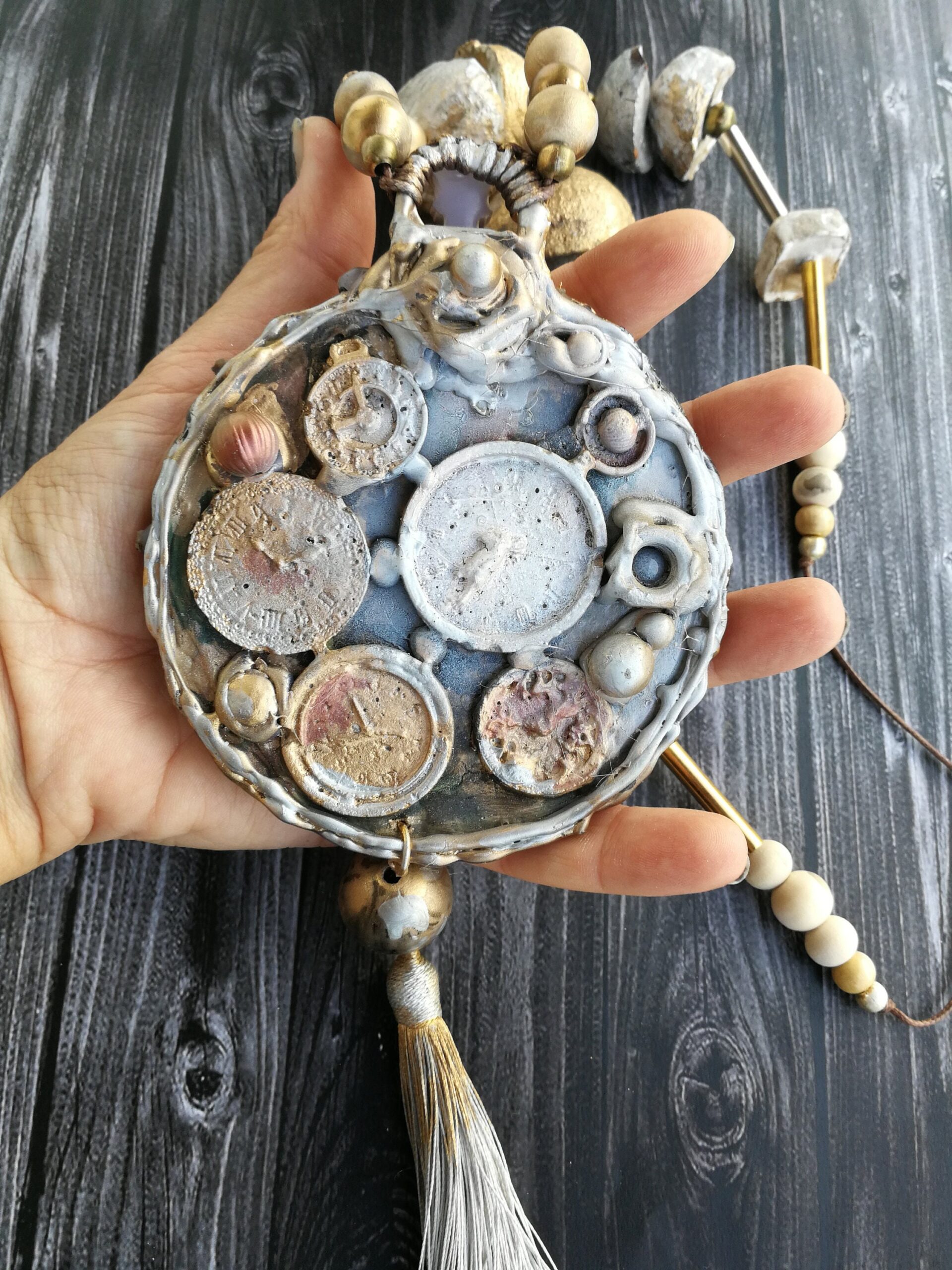 Ancestral Witch Amulet Magic Pendant Generational Magick Legacy & Protection Talisman Witchcraft Powers Occult Jewelry
