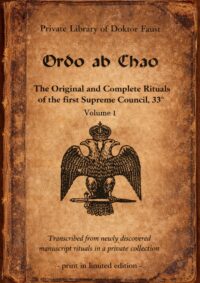 Ordo ab Chao Book, Opus Magnum Masonic Degrees Esoteric Secret Society Freemasonry Sorority Gifts