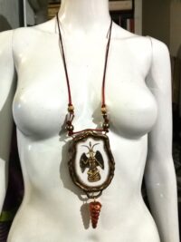 Satanic Talisman Sigil of Baphomet Magic Templar, Magick Devil Horn Necklace, Satanist Symbol Lucifer