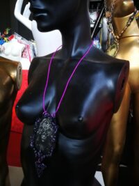 Lilith Goddess, Magic Ritual Spell Amulet, Dark Gothic Cathedral Talisman, Magical Pendant Esoteric Jewelry