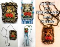 Sigil of Baphomet, Magic Talisman Dark Gothic Jewelry Satanic Necklace, Satanist Symbol Lucifer Pentagram
