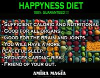 Happyness Diet Meal Plan for Be Happy, Rejuvenation & Get Back in Shape Nutrition Plan