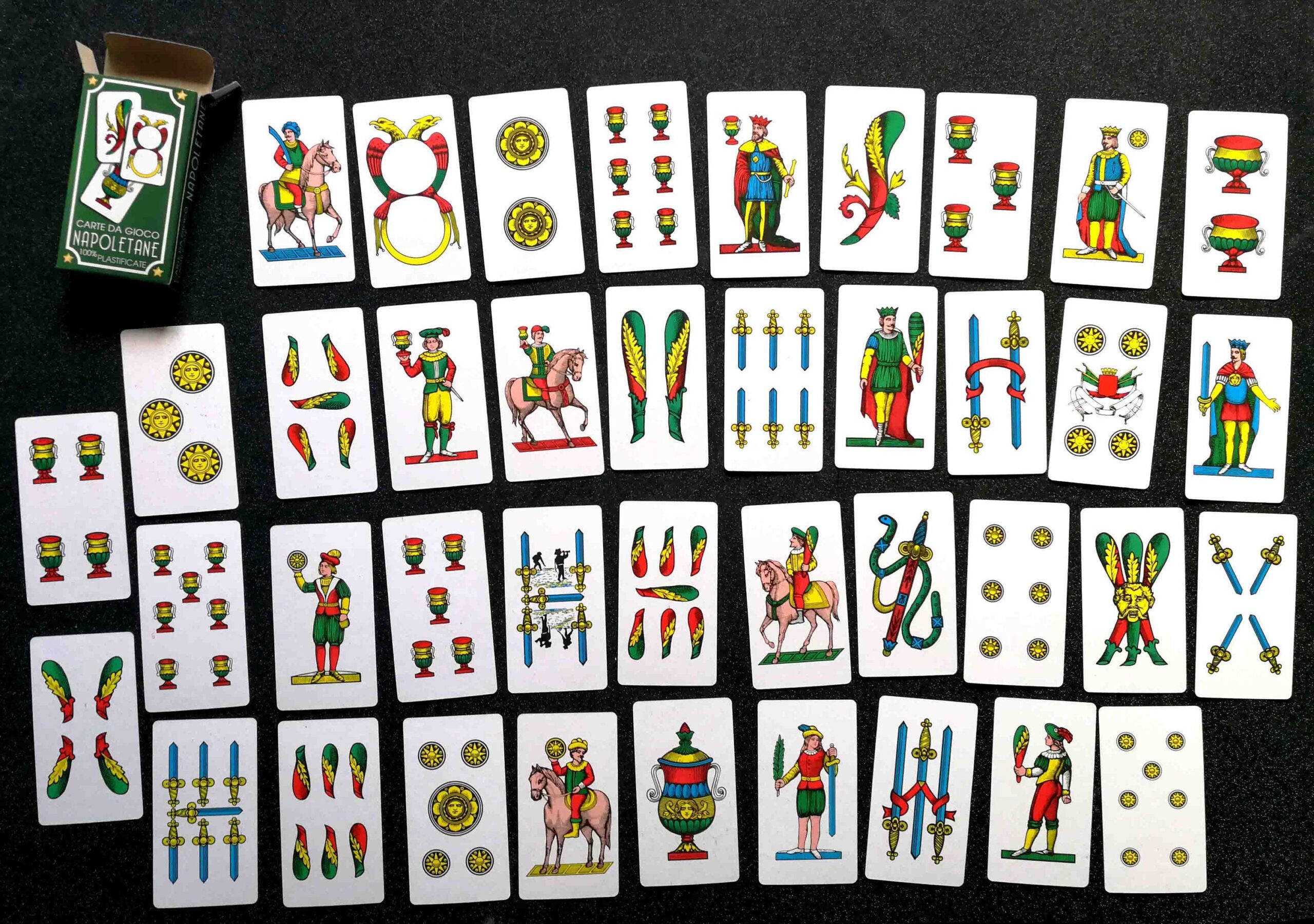 Antique Tarot Card, Oracle Card Limited Edition Italian Napoletan, Divination Fortune Teller Cartomancy Bridge Play Game