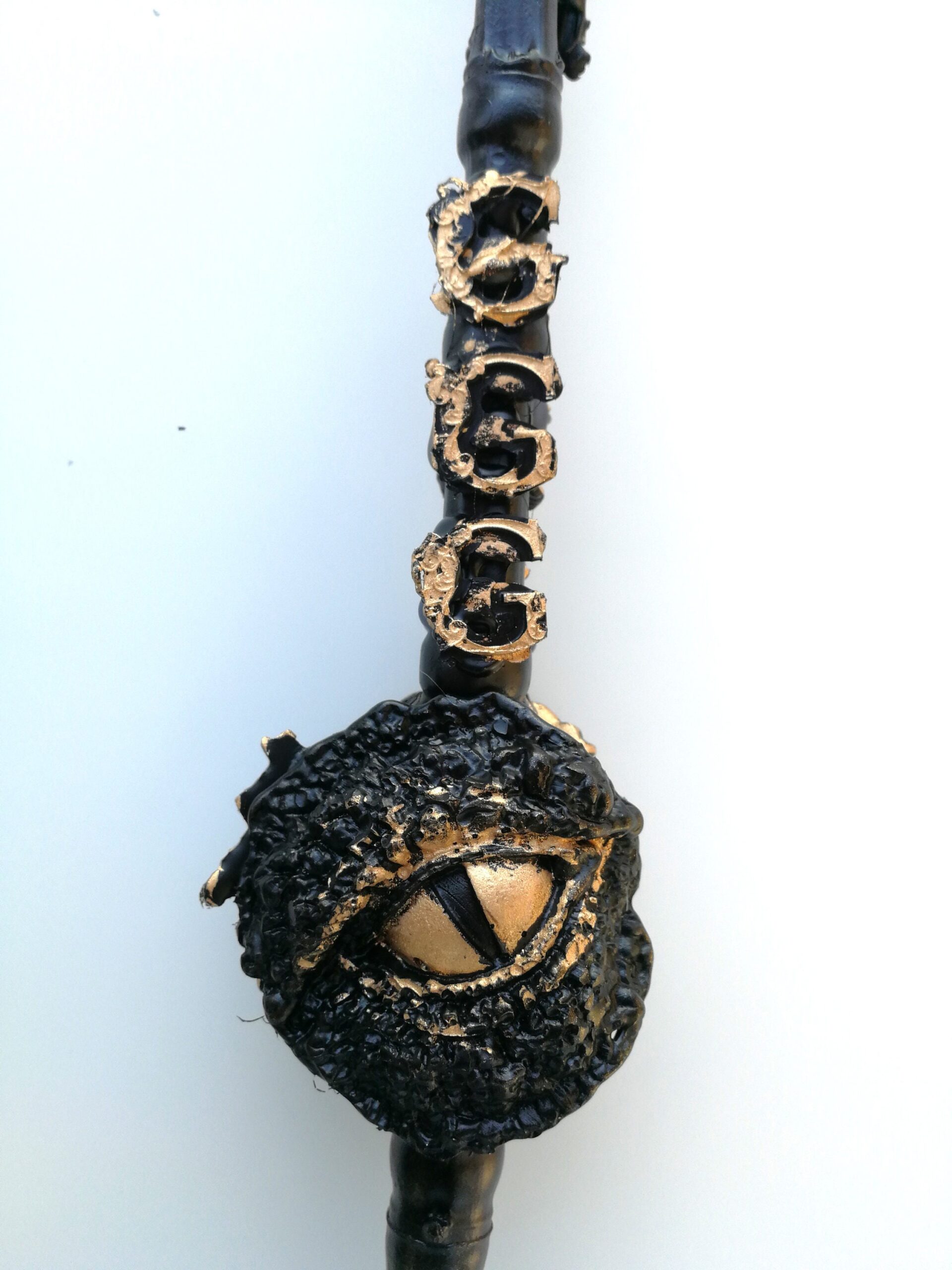 Magic Wand Witch Wood Stick, Traditional Witchcraft Altar, Satanist Wizard Sanctuary, Satanic Magician Baphomet Lucifer