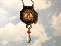 Alchemy Symbol, Talisman Witch Amulet Alchemist Witchcraft, Gothic Pendant Wicca Pentacle Ouroboros, All Seeing Eye Seal