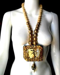 Kabbalistic Talisman, Kabbalah Mystical Amulet, Jewish King Solomon Hebrew Necklace, Sephiroth Tree of Life
