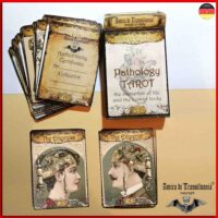 Pathology Tarot Cards Deck, Limited Edition Medical Artwork, Vintage Medicine Antique Anatomy, Old Surgery Doctor Gift