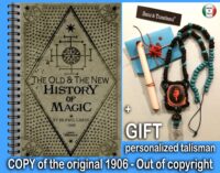 Antique Book History of Magic, Witchcraft Occult Occultism, Rare Antiquarian Collectible Grimoire Forbidden Knowledge