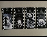 Hollywood Star, Tarot Card Deck, Sibyl Oracle Card Major Arcana, Vintage Photo Black and White Celebrity Actress