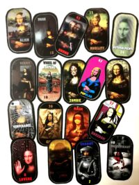 Monna Lisa Oracle Card, Tarot Cards Deck La Gioconda Painting, Collectible Divinatory Art Lenormand Major Minor Arcana