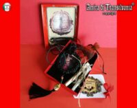 Dracula Jewelry, Magic Talisman Necklace, Bat Vampire Gothic Amulet, Romania Transylvania Castle Vlad Tepes