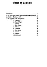 Antique Book, Occultism Magic Grimoire Manuscript, Kabbalah Qliphoth Magick Secret Societies, Forbidden Occult Order