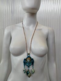 Guardian Angel, Cherubim Protection Amulet, Religious Sacred Jewelry Magic Talisman Archangel Cherub Holy Bible