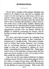 Antique Book Freemasonry, Magic Esoteric Masonry Secret Societies Brotherhood, Masonic Lodge Square and Compass