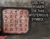 Sator Arepo Tenet Opera Rotas, Magic Square Home Protection Symbol, Protective House Blessing Secret Societies Sigil