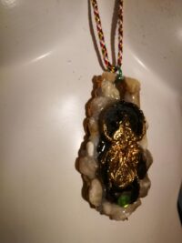 Scarab Necklace - Mexican Magic Lucky Goliath Beetle Talisman ~ Attract Money, Build Wealth Abundance & Prosperity