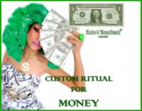 Money Spell, Mindset Attunement Mammon Obey Me Magic Invocation for Wealth Richness Abundance Prosperity