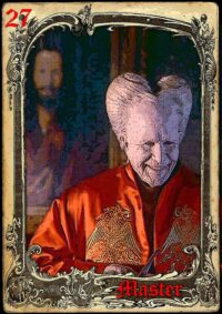 Dracula Tarot Deck, Bat Vampire Oracle Card, Transylvania Magic Romania Gothic Castle, Old Love Spell