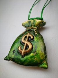 Wealth Magic Pendant - Money Attraction Vessel - Prosperity Talisman - Abundance Energy - Amulet Direct Binding Richness