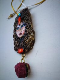 Artemis Amulet, Queen Witches Artemide Personal Spiritual Stones Beauty Love Magnetism & Transformation Magical Pendant