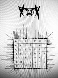 Luciferian Book, Occult Dark Magic Ritual Esoteric Satanism, Satanist Lucifer Satan Pentagram, Satanic Sigil Symbol