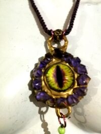 King of All Djinn Illuminati Pendant Highest Ranking Controls Other Spirits Evil Eye Amulet