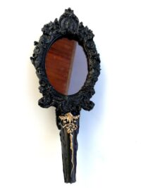 Magic Mirror, Baphomet Evil King, Satanic Occult Altar, Dark Magick Ritual, Goth Satan Satanist Symbol