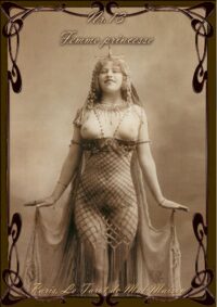 Erotic Tarot, Oracle Cards Vintage Sexy Bordell Image, Nude Woman Female Body, Antique Photography