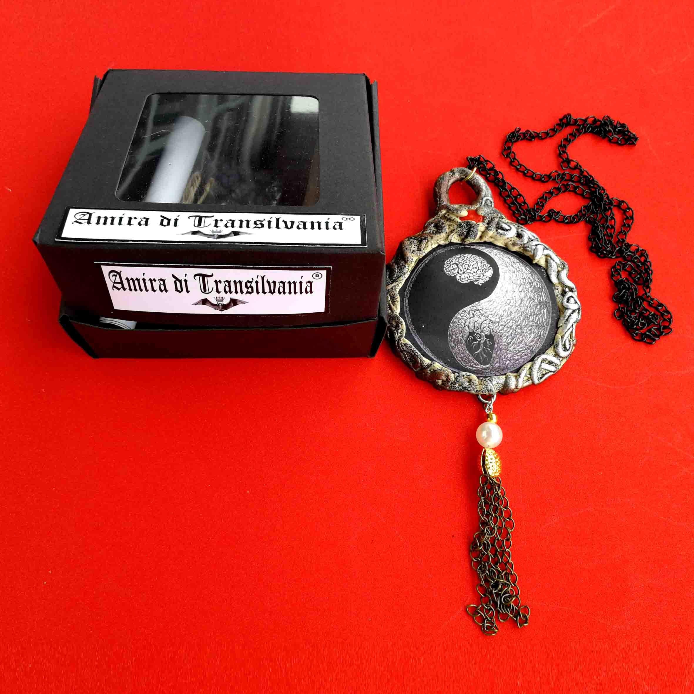Yin and Yang Buddhist Tibetan, Quan Kuan Guan Kwan Yin Oriental Talisman, Lao Tzu Jewelry, Prayer Amulet Yoga Symbol