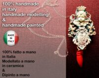 Guardian Angel, Cherubim Pendant Winged Angel Wing, Magic Talisman Archangel Charm, Cherub Amulet Baroque Horn of Plenty