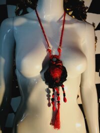 Love Talisman, Arrowed Burning Heart, Attraction Love Amulet, Protection Loveling Pendant