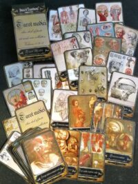 Tarot Medicine, Oracle Card Deck Old Medical, Vintage Anatomy Antique Surgery, Apothecary Witchcraft Limited Edition