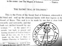 Antique Book Occult Magic Esoteric Occultism Kabbalistic Grimoire, Kabbalah Solomon Magick Lesser Key Rituals Practice