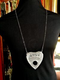 Ouija Board, Pentagram Star Triple Moon Necklace, Magic Powers Amulet, Witchcraft Pendant Occult Jewelry