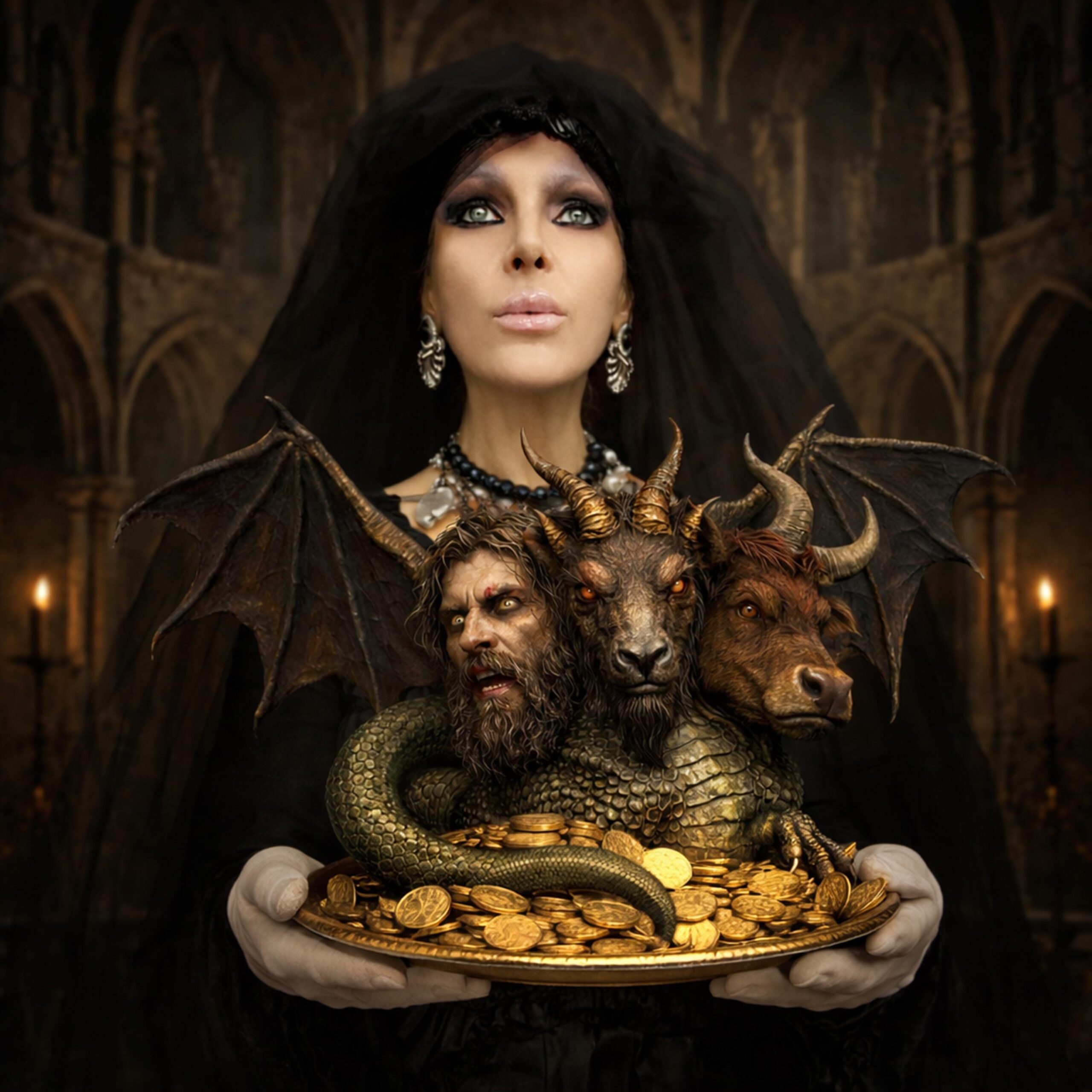 Asmodeus Goetia - Antique Rite for Correct Mindset Instruction, Spirit of Wealth and Prosperity Attraction Digital Sigil